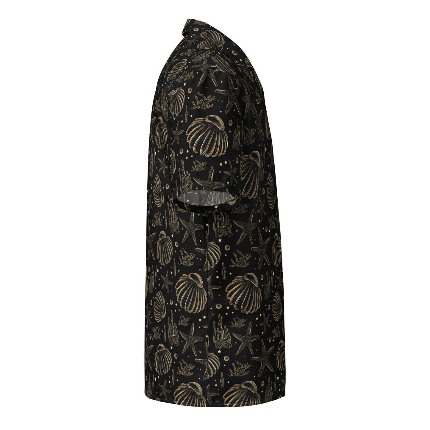 Golden Tides Hawaiian Shirt - Coastal Summer