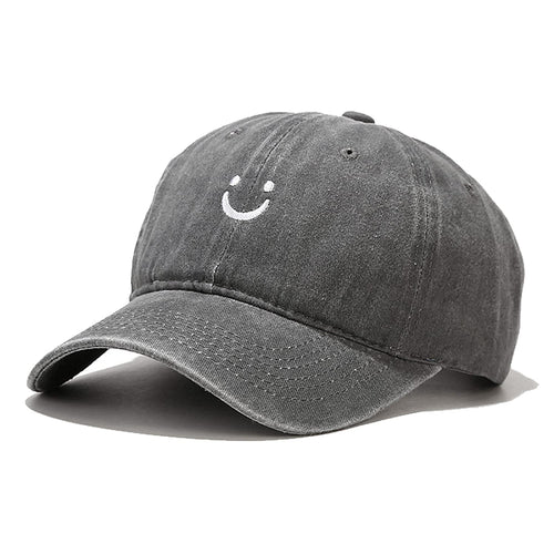 Baseball Cap Unstructured Cotton for Women&Men (Grey)