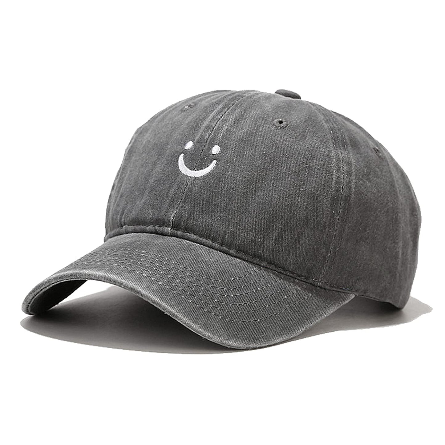 Baseball Cap Unstructured Cotton for Women&Men (Grey)