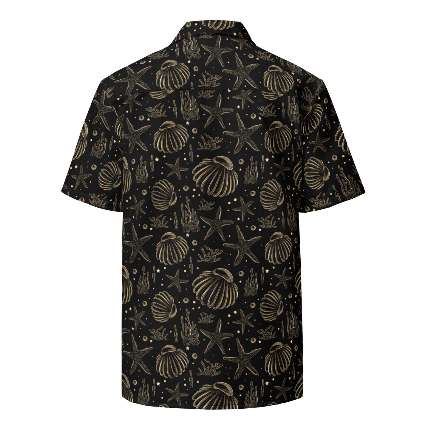 Golden Tides Hawaiian Shirt - Coastal Summer