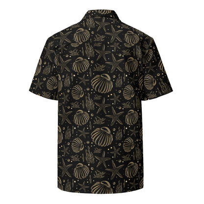 Golden Tides Hawaiian Shirt - Coastal Summer