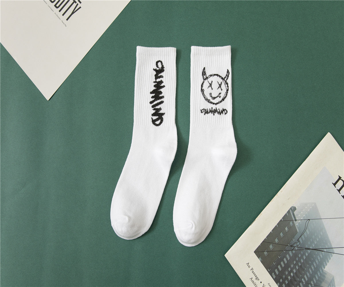 Fiendish Cotton Sports Socks (2-Pack)